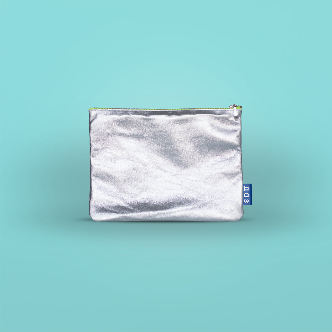 Candy Soft Silver Pouch
