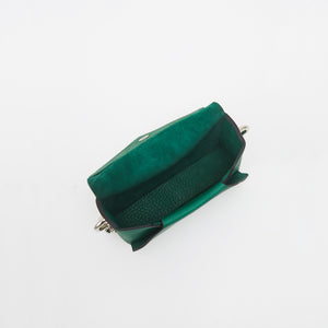 Green Handmade Envelope Bag
